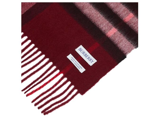 Burberry Bufanda de cashmere a cuadros (Unisex) - vista 6