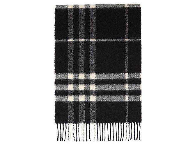 Sciarpa Burberry in cashmere a quadri - vista 2