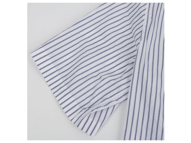 Céline Camicia crop a righe Taglia - vista 10