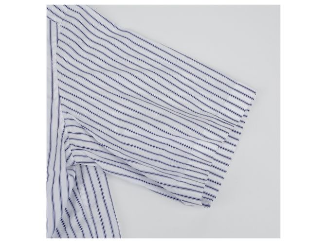 Céline Camicia crop a righe Taglia - vista 4