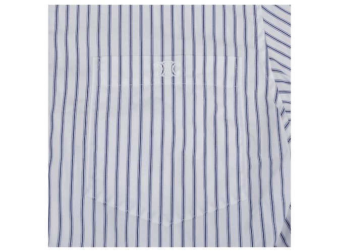 Céline Camicia crop a righe Taglia - vista 6