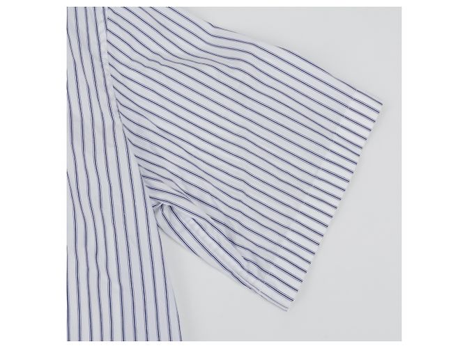 Céline Camicia crop a righe Taglia - vista 9