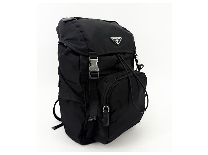 Prada Zaino in nylon Saffiano - vista 3