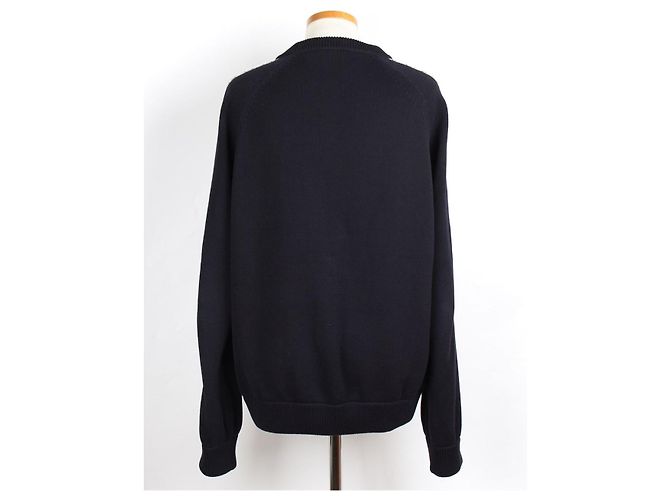 Dior Oblique Insert Knit Navy - vista 4