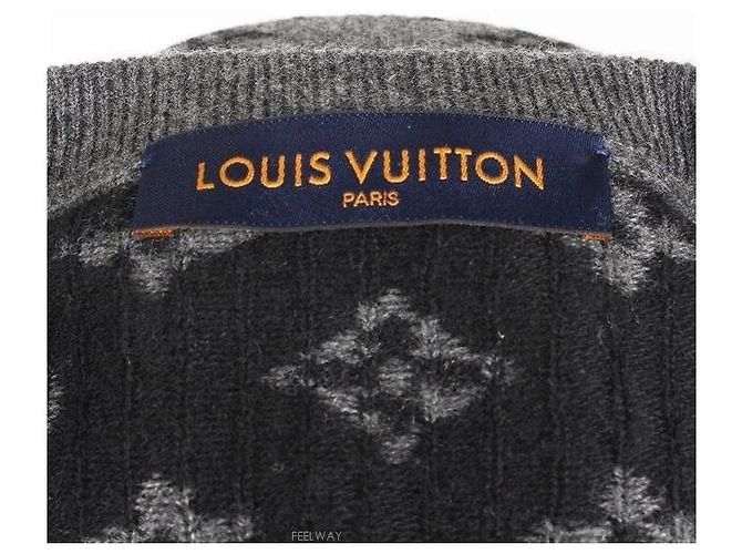 Louis Vuitton Half and Half Kaschmir-Strick XL - Ansicht 6