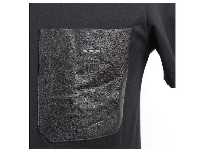 Fendi T-Shirt mit Ledertasche - Ansicht 2