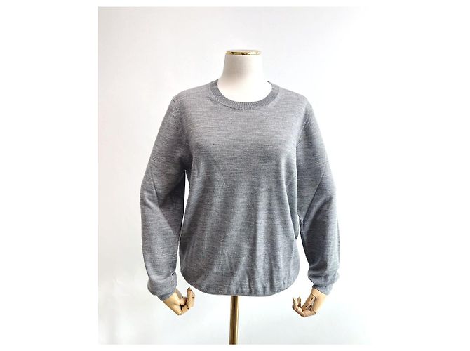 Burberry Damen Strickpullover aus Wolle mit Karomuster und Patches - Ansicht 7
