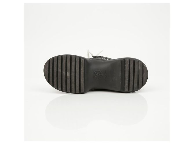 Louis Vuitton Sneakers Archlight in vitello nero - vista 10