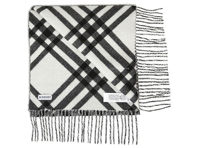 Burberry Sciarpa in cashmere a quadri (Unisex) - vista 4