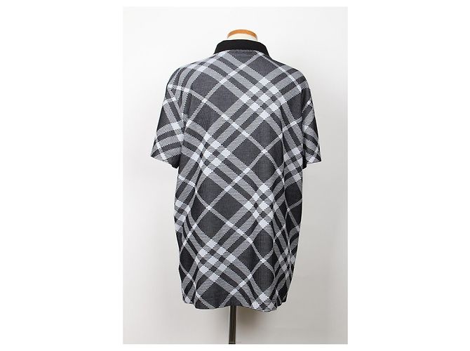 Burberry Polo aus Stretch-Baumwollmischung mit Karomuster - Ansicht 2