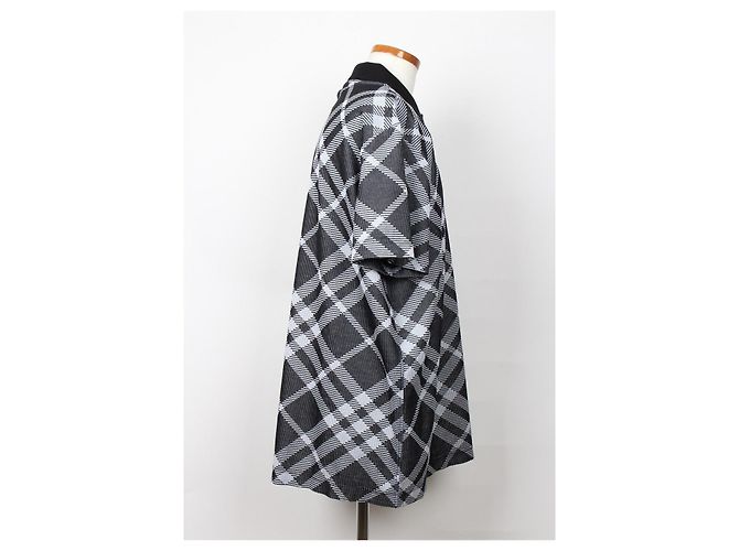 Burberry Polo aus Stretch-Baumwollmischung mit Karomuster - Ansicht 4