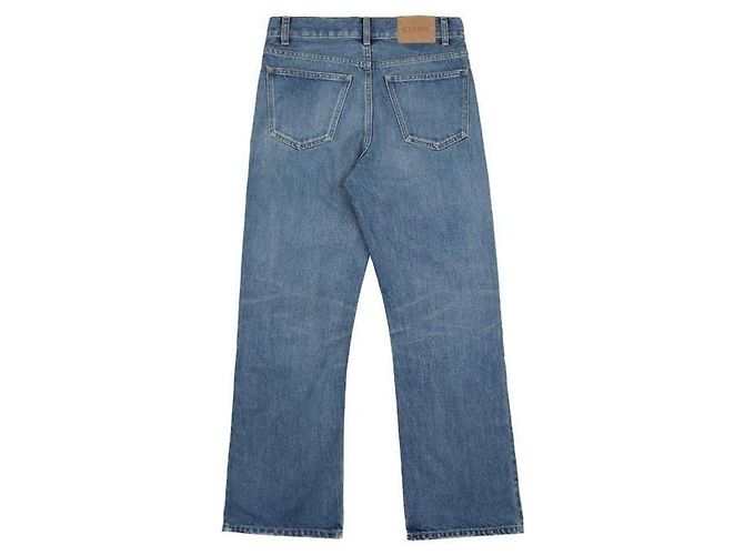 Pantalones vaqueros denim lavados azules Céline - vista 2