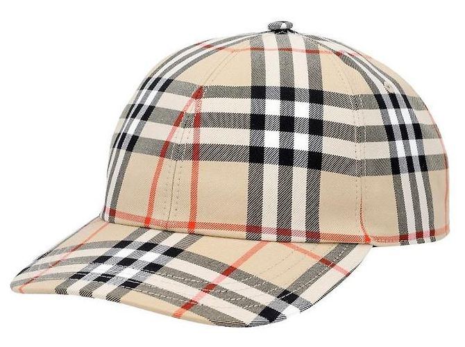 Burberry Bestickte Cap mit Karomuster - Ansicht 3