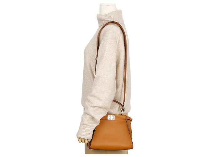 Fendi Borsa a spalla Peekaboo Mini Tote - vista 10