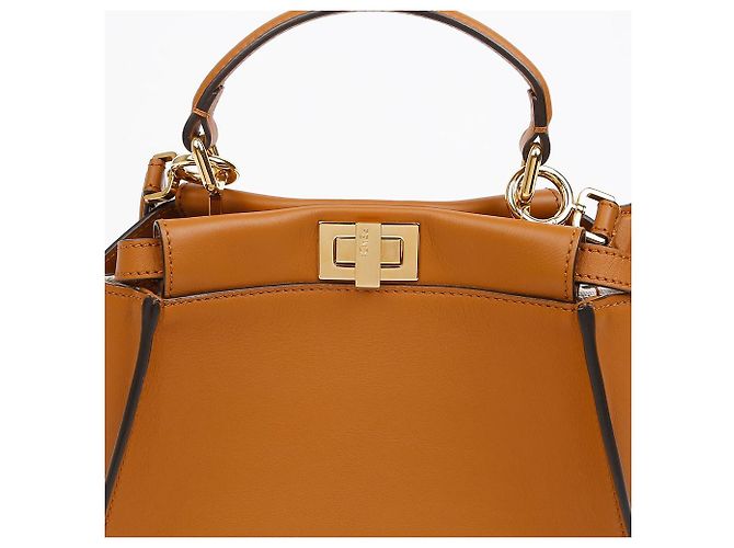 Fendi Borsa a spalla Peekaboo Mini Tote - vista 3