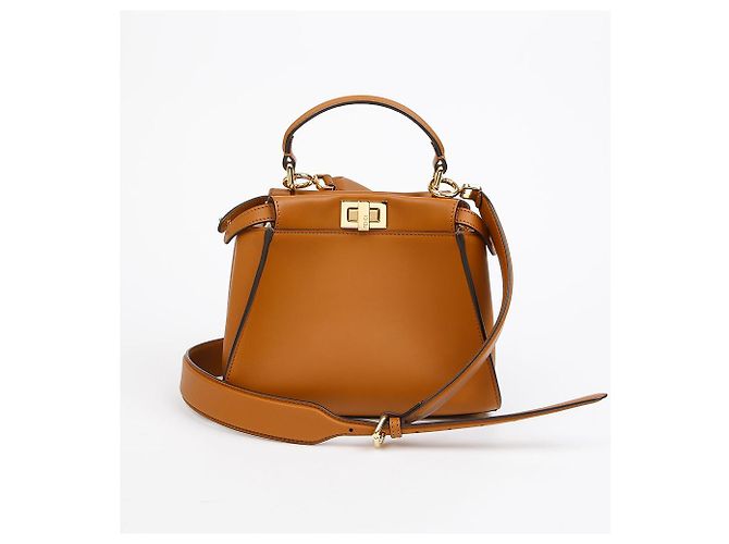Fendi Borsa a spalla Peekaboo Mini Tote - vista 4