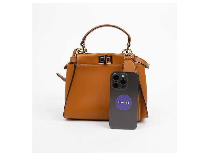 Fendi Borsa a spalla Peekaboo Mini Tote - vista 7