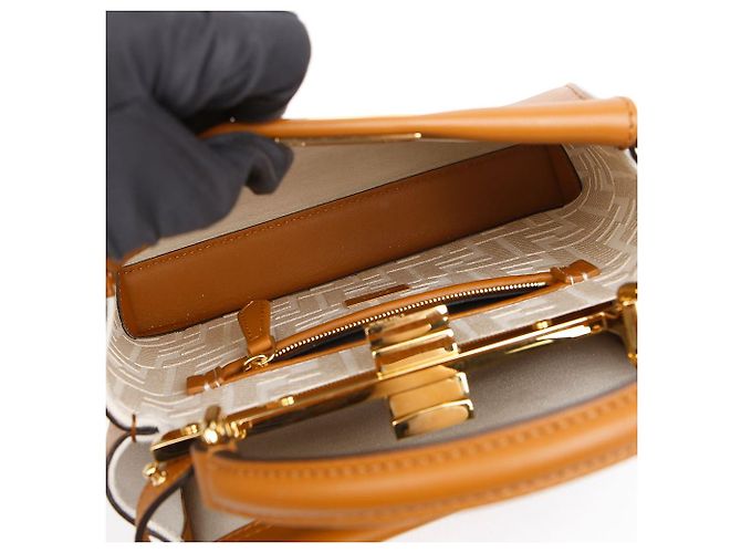 Fendi Borsa a spalla Peekaboo Mini Tote - vista 8