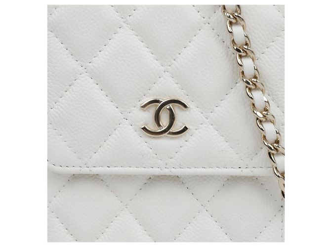 Chanel Borsa a Tracolla per Telefono in Pelle Caviar - vista 2