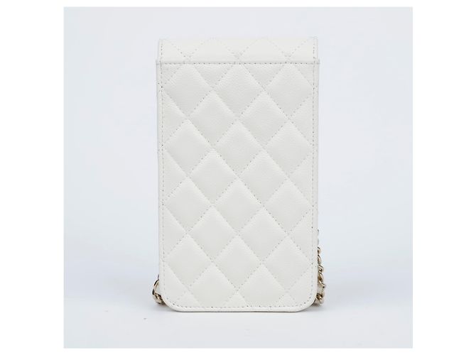 Chanel Borsa a Tracolla per Telefono in Pelle Caviar - vista 3