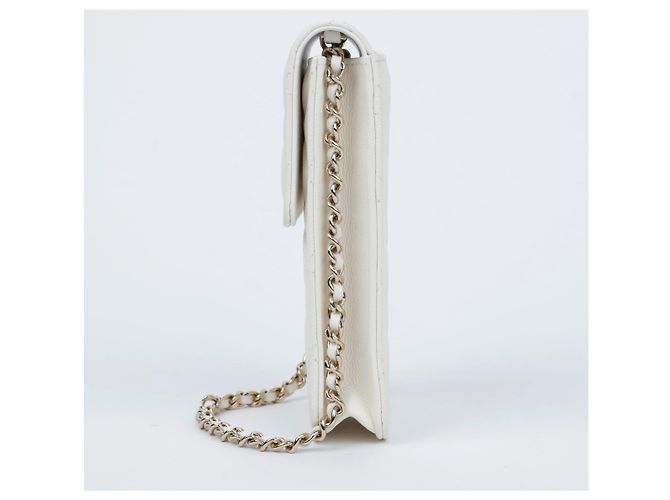 Chanel Borsa a Tracolla per Telefono in Pelle Caviar - vista 4