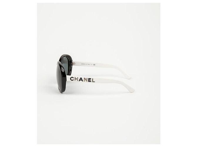 Occhiali da sole Chanel Logo marroni - vista 6
