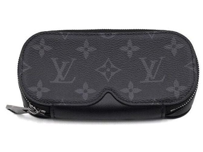 Louis Vuitton Custodia Occhiali Monogram Eclipse GM - vista 2