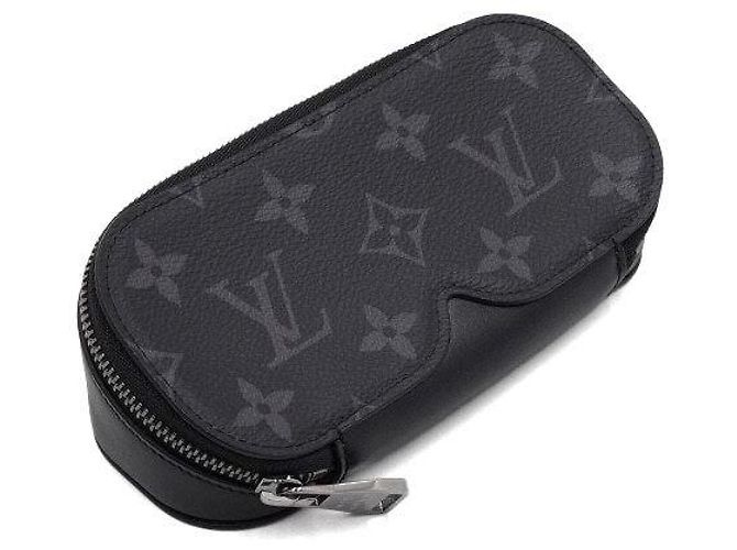 Louis Vuitton Custodia Occhiali Monogram Eclipse GM - vista 4