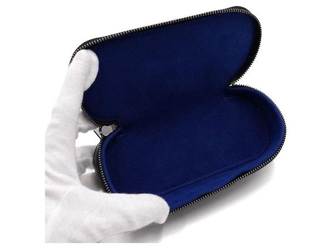 Louis Vuitton Custodia Occhiali Monogram Eclipse GM - vista 6
