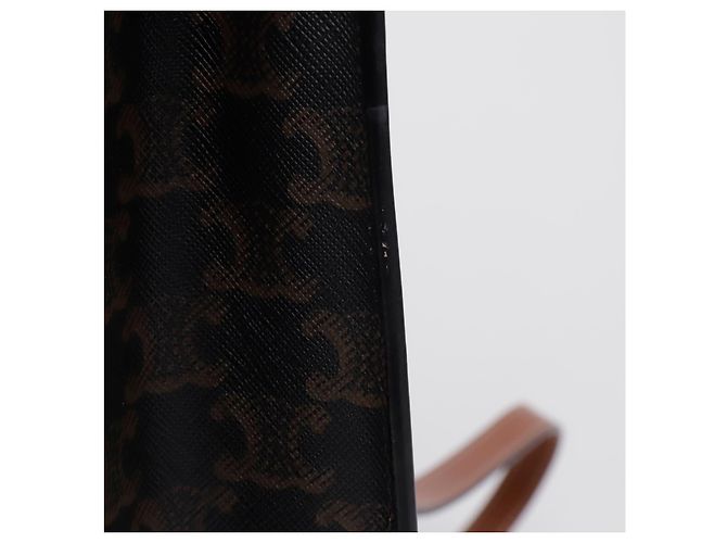 Céline Small Vertical Cabas Tote e Borsa a Tracolla Tan - vista 6