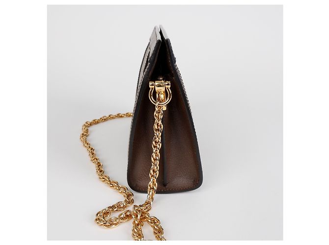 Gucci Borsa a tracolla Ophidia GG Small Brown - vista 4