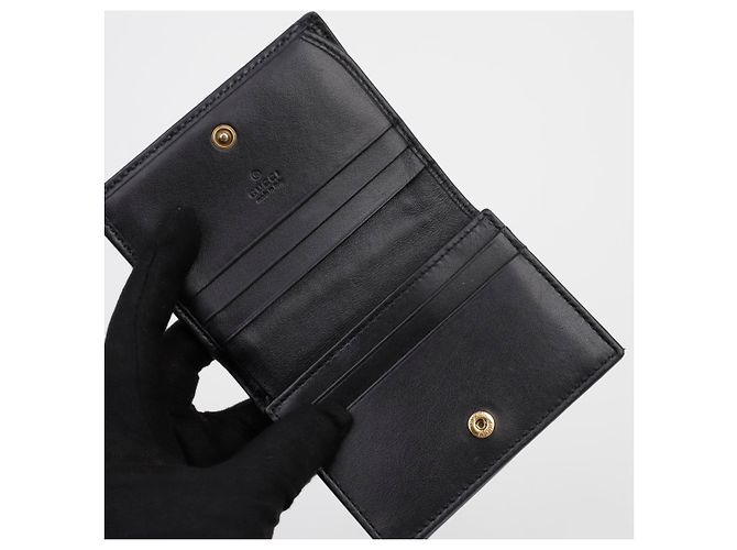 Gucci Matelassé Black Kartenetui - Ansicht 14