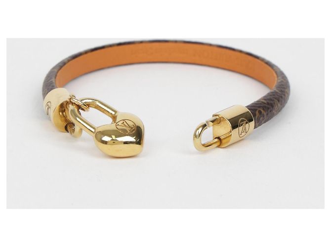 Louis Vuitton Bracciale Crazy In Lock in canvas Monogram - vista 3