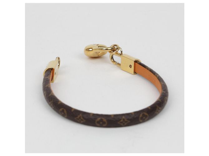 Louis Vuitton Bracciale Crazy In Lock in canvas Monogram - vista 5