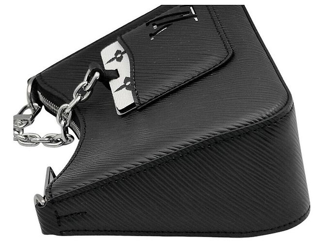 Louis Vuitton Borsa a tracolla nera elegante - vista 3