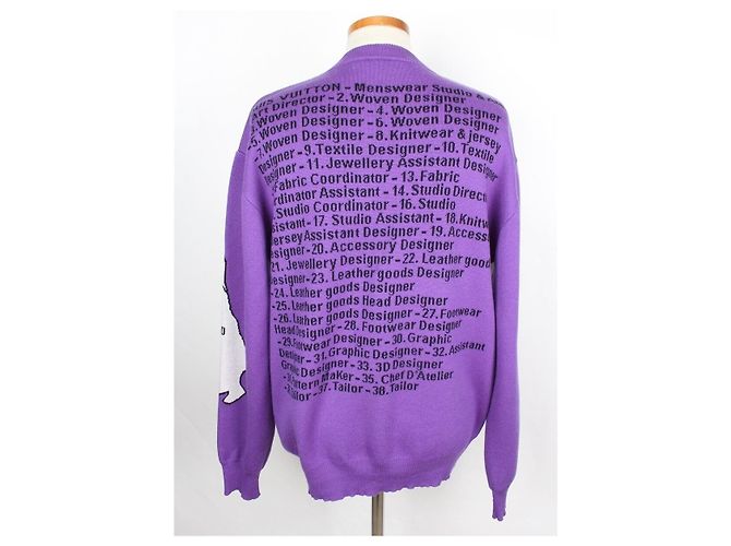Louis Vuitton Virgil Abloh Limited Edition Knit XL - vista 4