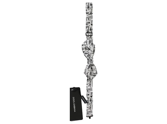 Dolce & Gabbana Papillon regolabile White Instruments Papillon da uomo - vista 2