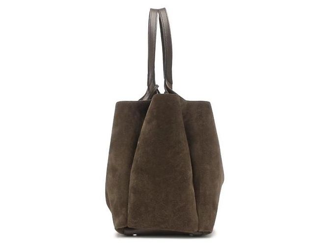 Tod's Borsa Tote Medium Timeless in Camoscio - vista 3