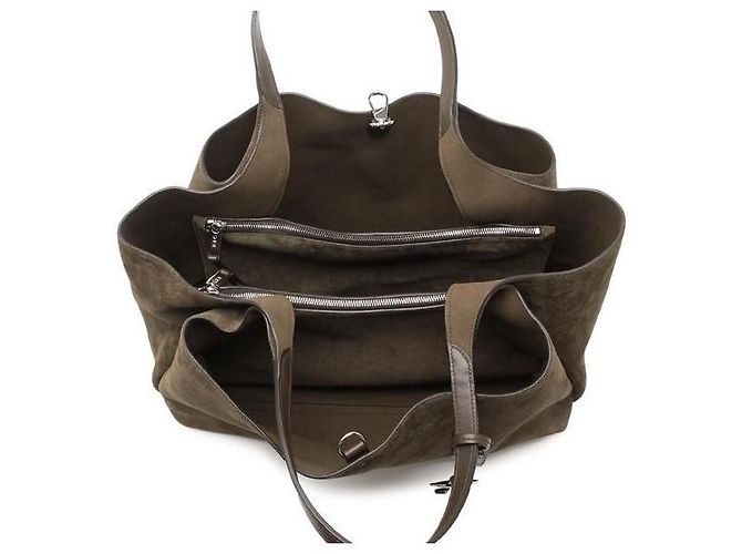 Tod's Borsa Tote Medium Timeless in Camoscio - vista 6