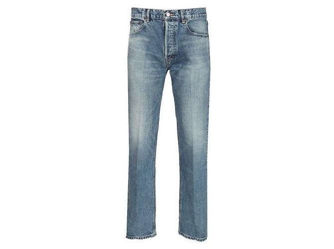 Céline Jean Boyfriend en Denim de Coton - vue 2