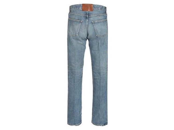 Céline Jean Boyfriend en Denim de Coton - vue 3