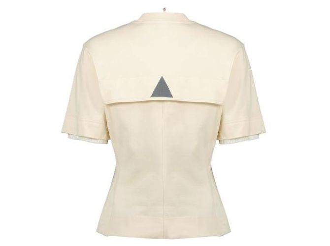 Moncler T-Shirt aus Baumwollmischung mit Grenoble-Logo-Patch - Ansicht 3