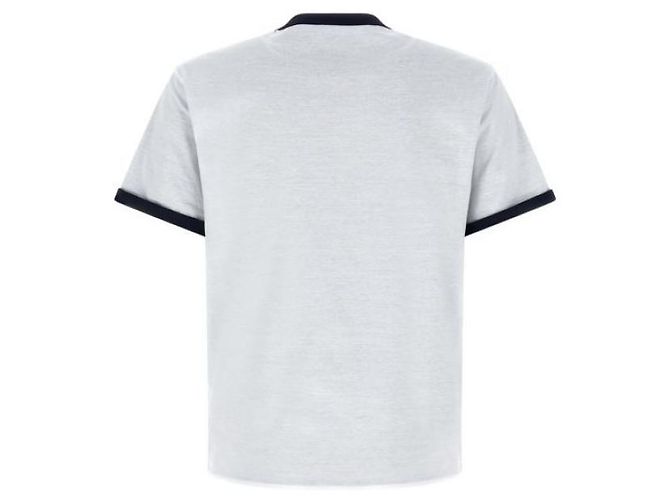 Prada T-Shirt de algodão reversível - vista 4