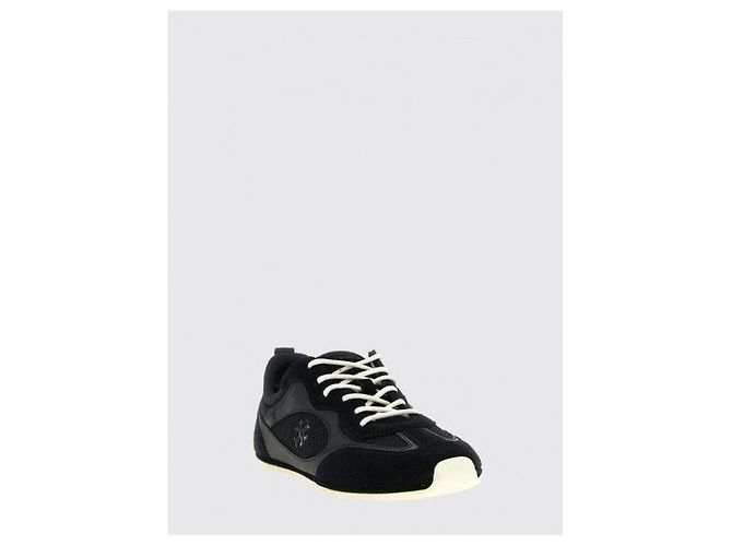 Sneakers Field Tory Burch in pelle nera - vista 5