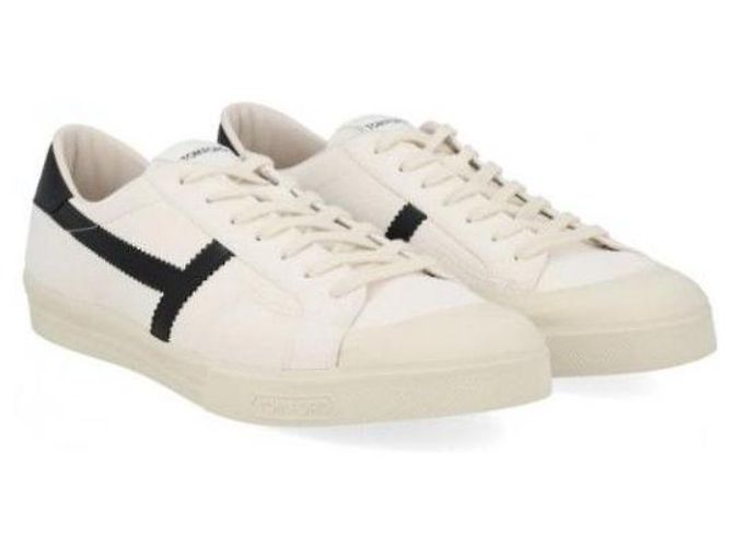 Tom Ford Sneakers in camoscio Jarvis WNO - vista 4
