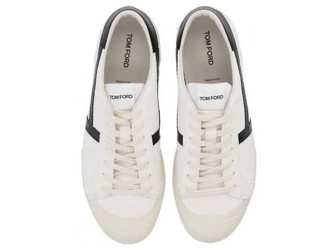 Tom Ford Sneakers in camoscio Jarvis WNO - vista 7