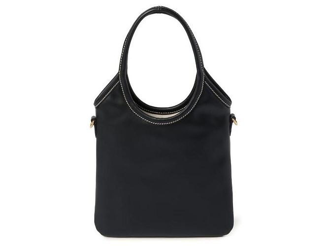 Miu Miu Borsa a mano mini in pelle nera - vista 7