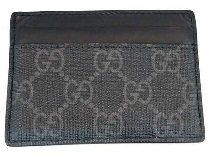 Gucci Kartenetui mit King Snake-Print Schwarz - Ansicht 5