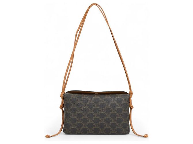 Céline Borsa a tracolla Trio Flap da donna - vista 2