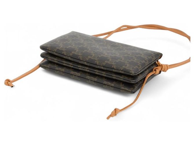 Céline Borsa a tracolla Trio Flap da donna - vista 5